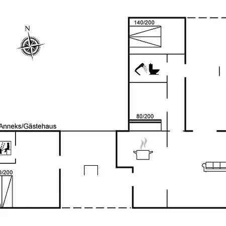 Dom wakacyjny Holiday Home Rasmus - 29Km From The Sea By Interhome *